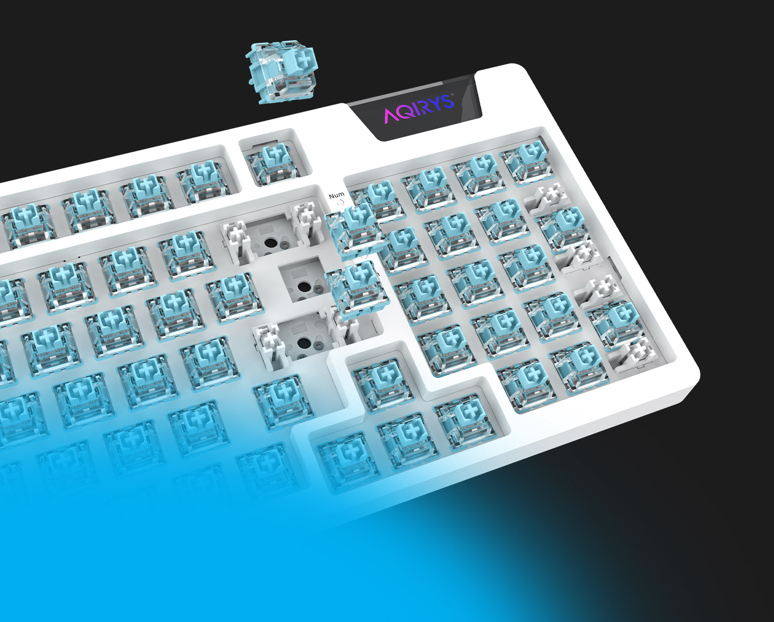 Haimu Ocean Blue Switches