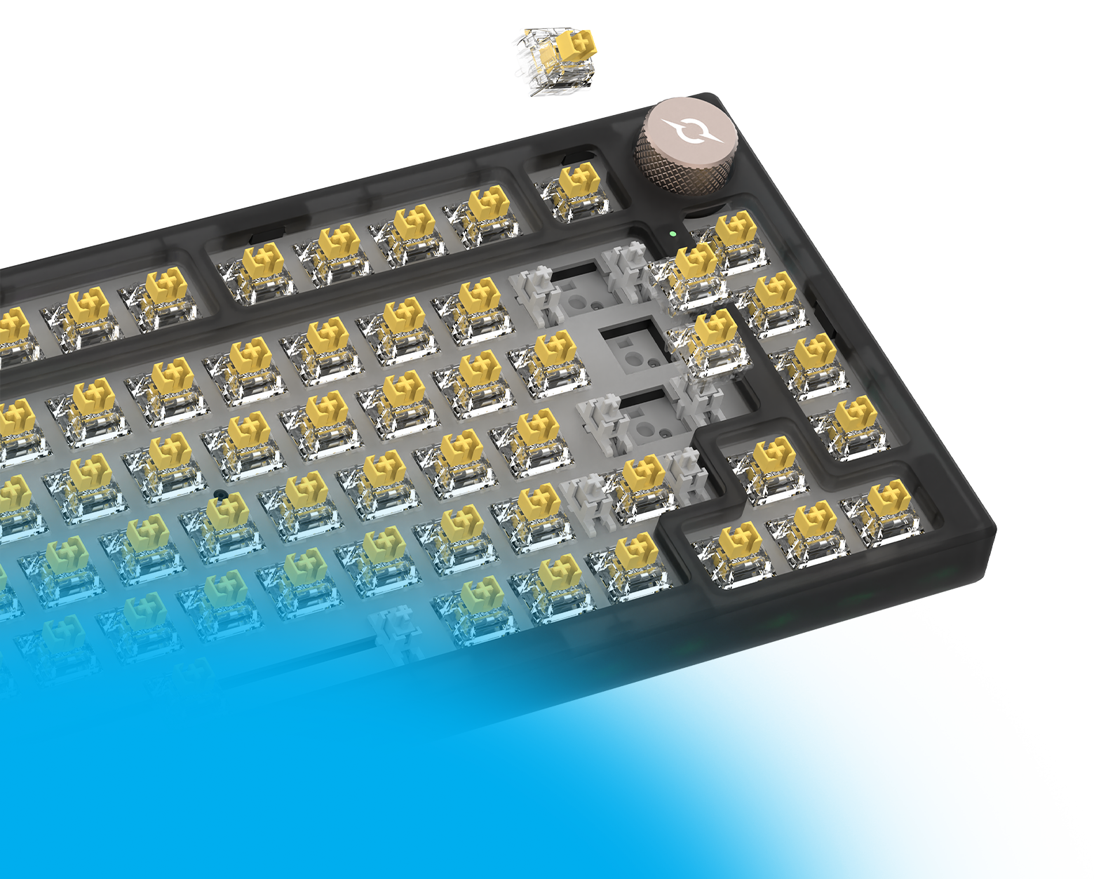 Haimu Crystal Yellow Switches