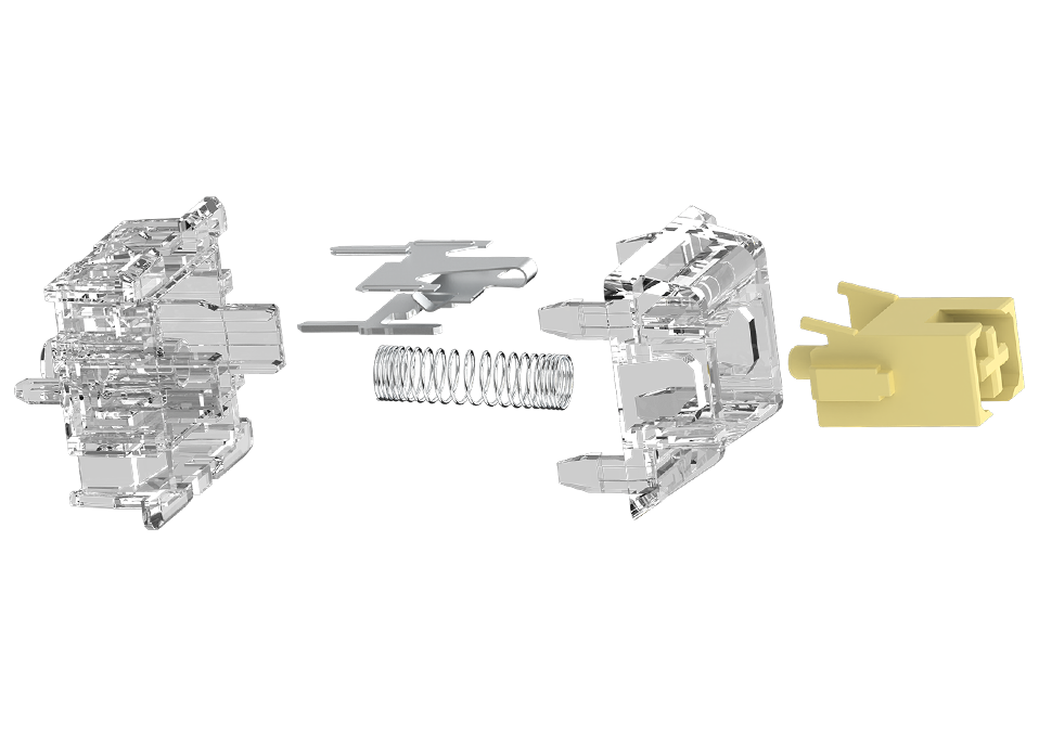 Haimu Crystal Yellow Switches