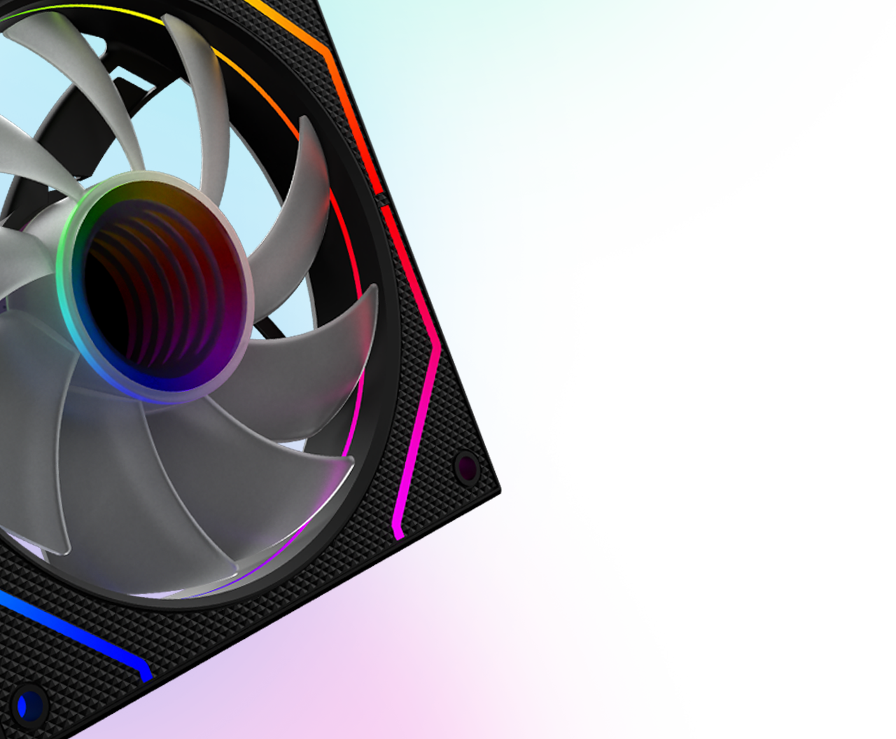 Cetus 120mm fan 4p-12sli26-argb