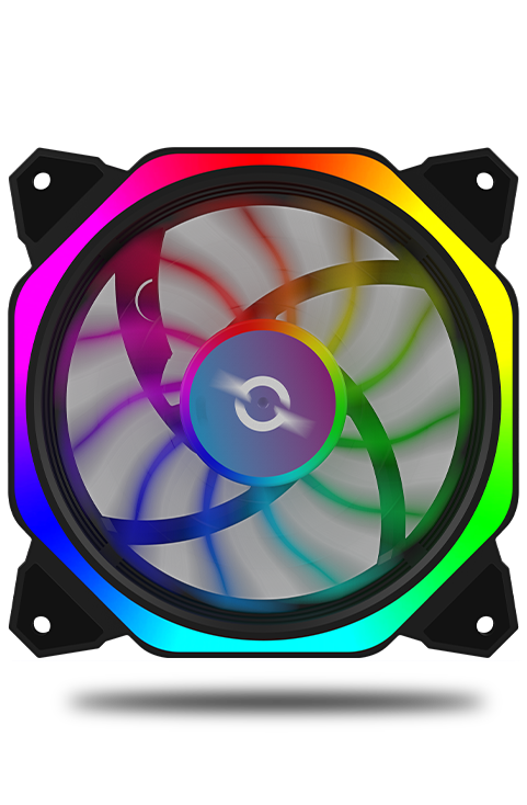 Cetus 120mm fan 6p-12sli24-rgb