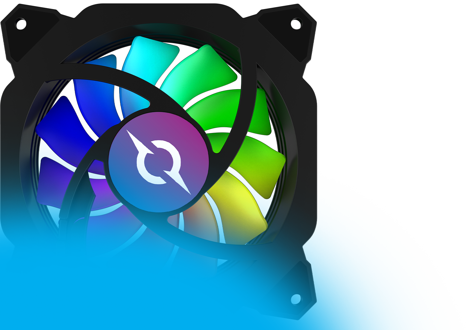 Cetus 120mm fan 6p-12sli24-rgb